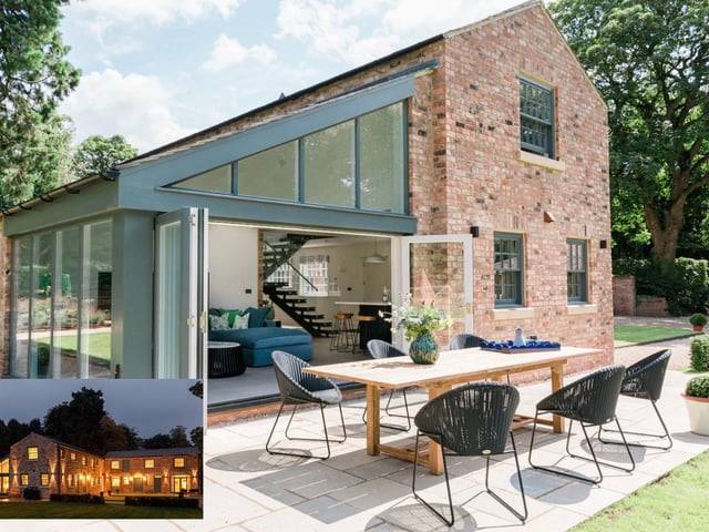Big Apple & Wild Cherry is located in Ripon. One of the most luxurious stays for larger gatherings. Local artist David Stead's depictions of the Yorkshire landscapes decorate the property.