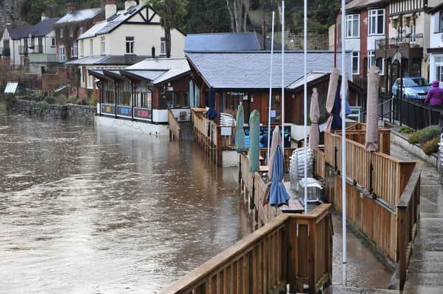 Flashback to 2020 and the clean-up operation at the Marigold cafe in Knaresborough which was closed due to flooding. (Picture Gerard Binks)