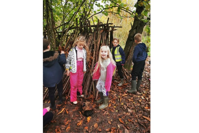 The children built confidence and used their initiative to adapt to the natural elements, and never stopped smiling.