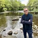 Pollution in the River Nidd - Tom Gordon, Lib Dem parliamentary candidate for Harrogate & Knaresborough, said: "This is a pathetic pay-out for a firm which raked in over £500 million in profit last year."  (Picture contributed)