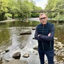Pollution in the River Nidd - Tom Gordon, Lib Dem parliamentary candidate for Harrogate & Knaresborough, said: "This is a pathetic pay-out for a firm which raked in over £500 million in profit last year."  (Picture contributed)