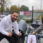 Hitting the road to help vulnerable and elderly - Harrogate Angel Zac Evans and Sue Cawthray, CEO of Harrogate Neighbours. (Picture contributed)