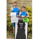 Brothers Angus and Alfie Millar show incredible potential after finding inspiration from their Triathlete heroes,The Brownlee Brothers.