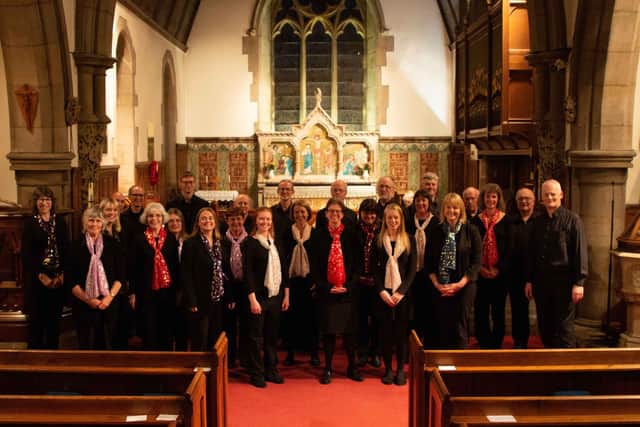 Harrogate chamber choir Voces Seraphorum who are to perform at St James’s Church, Birstwith on Saturday, May 13.