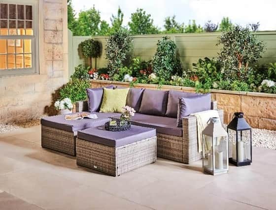 Gorgeous rattan furniture at a fantastic price.