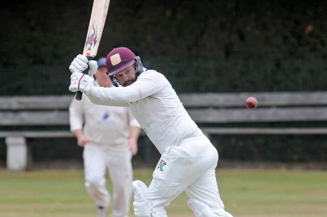 Skipper David Cummings scored useful runs to help Bilton CC record their first league win of 2024. Picture: Steve Riding