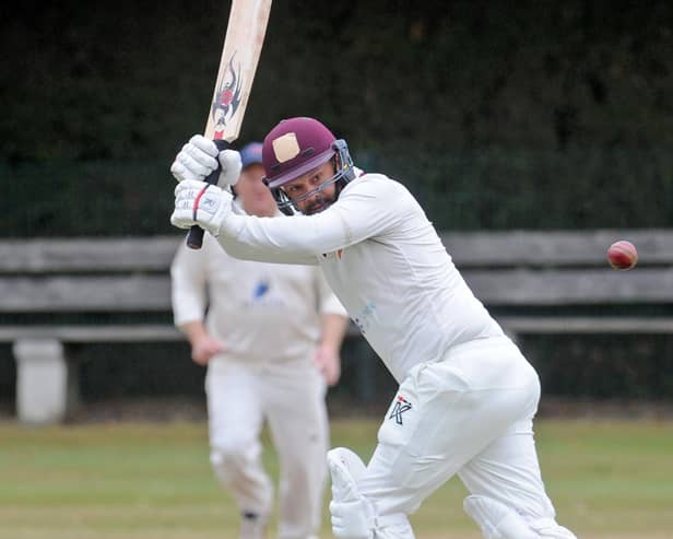 Skipper David Cummings scored useful runs to help Bilton CC record their first league win of 2024. Picture: Steve Riding