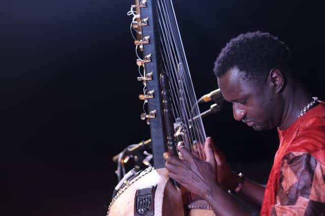 Jali Bakary Konteh will bring the sound of the kora, a traditional West African stringed instrument, to life