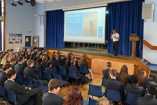Ripon Grammar students raise £9,444 for WaterAid during showing dedication during Charity Week.
