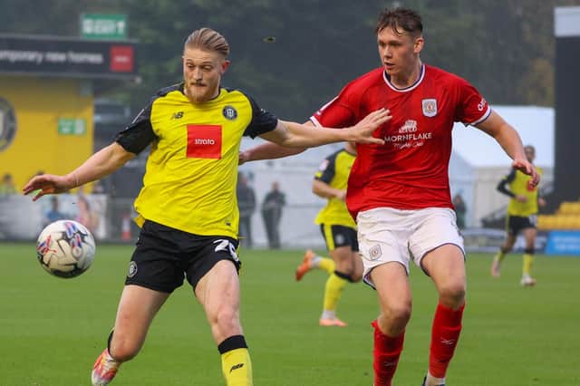 Luke Armstrong has left Harrogate Town to join League One Carlisle United. Pictures: Matt Kirkham
