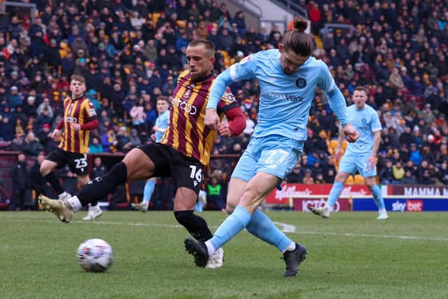 Ben Fox signed for Harrogate Town from Northampton on transfer deadline day.