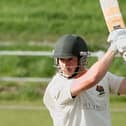 Harrogate CC 1st XI captain Will Bates produced an important knock to help his side to victory over local rivals York CC. Pictures: Richard Bown