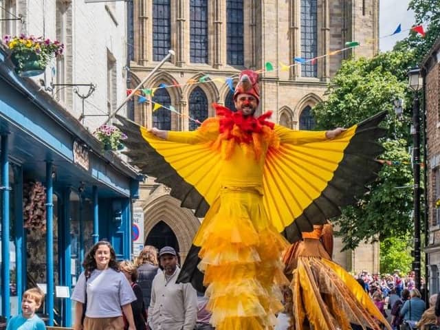 Run by The Ripon City Festival Trust with the aim of providing high-quality cultural opportunities for all, bringing people together and creating a buzz in the city, Ripon Theatre Festival included nearly 100 events. (Picture Helen Tabor)