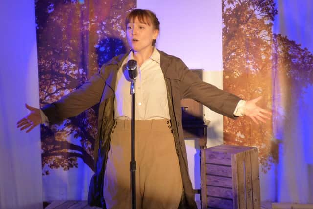 Harrogate’s own Ellen Carnazza will star in The Land Girl,  part of Badapple Theatre's wartime double bill. (Picture contributed)