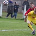 Joe Crosby was on target for Tadcaster Albion during their 2-1 win at Maltby Main. Pictures: Craig Dinsdale