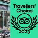 Tilly Peppers in Harrogate has been awarded a Tripadvisor Travellers Choice Award to place in the top ten percent in the world