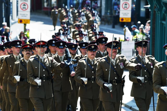 The parade and service took place on Good Shepherd Sunday