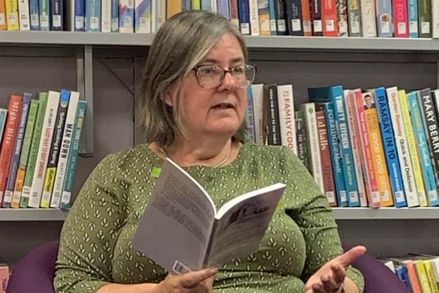 Author Jackie Glew who wrote The Extraordinary Tale of the Castle Yard Riot, Knaresborough 1865. (Picture contributed)