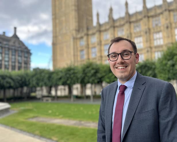 Harrogate and Knaresborough's Lib Dem MP Tom Gordon who has helped found The Harrogate Town Taskforce to address issues in the town centre, including shoplifting and supporting the local economy. (Picture contributed)