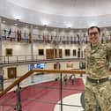 Harrogate and Knaresborough MP Tom Gordon after signing up to the 2024-2025 Armed Forces Parliamentary Scheme. (Picture contributed)