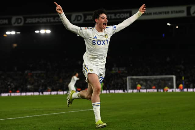 Archie Gray, from Harrogate, has been crowned EFL Championship Young Player of the Season