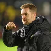 Harrogate Town manager Simon Weaver was happy with all aspects of his side's performance against visiting Mansfield. Pictures: Matt Kirkham