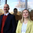 Bringing back Latin in Harrogate - Mr Mark Knowles, Head of Classics at Ashville College, with Miss Chloe Griggs, Teacher of Latin. (Picture contributed)