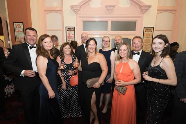 Some of the guests at 2023's Harrogate Hospitality Awards including members of the Harrogate International Festivals team. (Picture www.timhardy.co.uk)