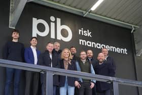 New stand at Harrogate Town - Town’s Commercial Director Jo Towler said: "We are thrilled to be working with the team at PIB Insurance Brokers and we are delighted the new stand will be in use at tonight’s game.” (Picture contributed)