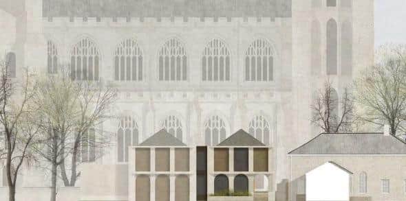 An artist's impression of the refectory plans. Photo: Ripon Cathedral