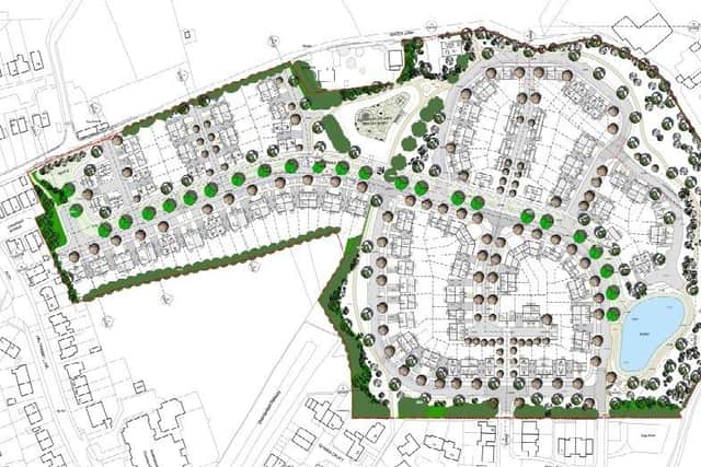 A new plan for 138 homes at Water Lane in Knaresborough has been submitted to North Yorkshire Council