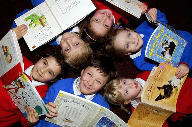 Starbeck Primary School pupils raise over £2,000 for the Tsunami Appeal by taking part in a sponsored read in 2005