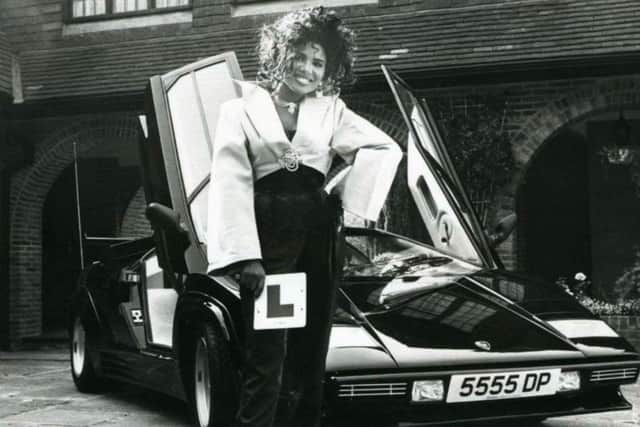 Flashback: “My very first car was a Lamborghini" - Deniece Pearson at the peak of Five Star's fame. (Picture contributed)