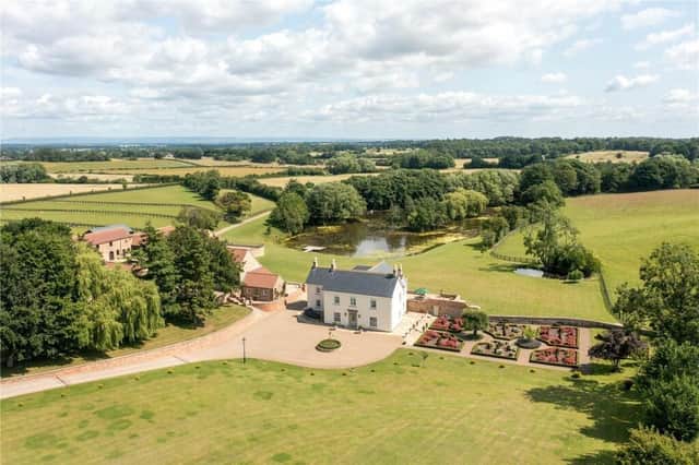 An overview of Low Hall and its glorious surroundings.