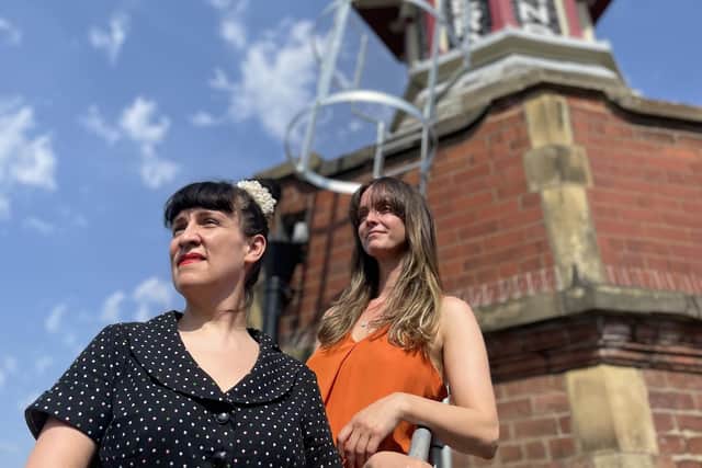 Preparing big immersive show Get Wed at Harrogate Theatre - Writer Rachael Halliwell and director Amie Burns Walker. (Picture contributed)