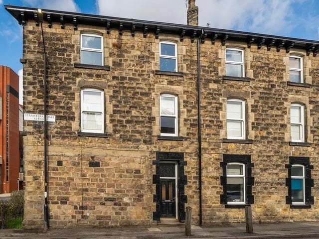 This three bedroom and three bathroom flat is for sale with Myrings Estate Agents for £300,000