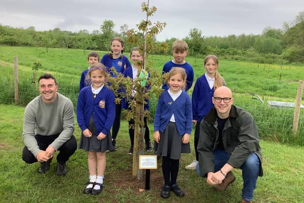 Harrogate Garden Centre has donated a special tree to a primary school to honour King Charles III’s Coronation