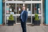 Harrogate College Principal Danny Wild is calling for anyone with a connection to the campus building - which dates back to the ICI Fibres Estate in the 1950s - to get in touch before its £22m redevelopment. (Picture contributed)