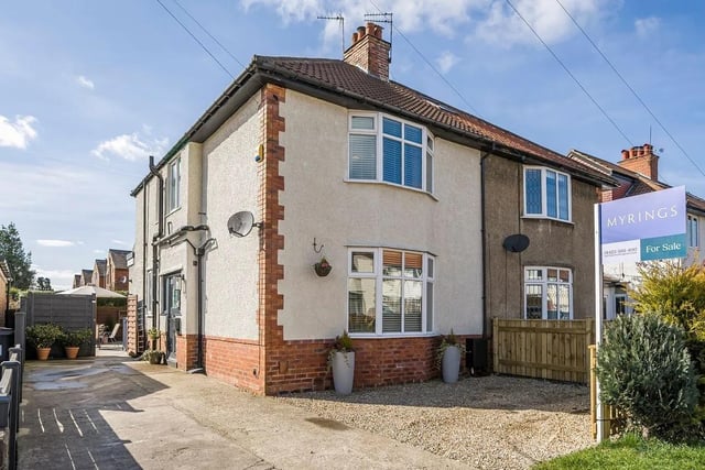 This three bedroom and two bathroom semi-detached house is for sale with Myrings Estate Agents for £400,000