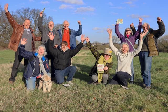 Success for the Knaresborough Forest Park campaign - Volunteers celebrate the success of a fundraising campaignlaunched in December.