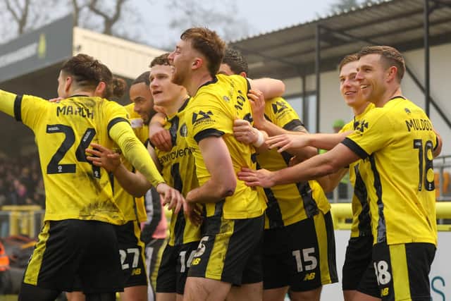 Harrogate Town recorded a first victory in six attempts when they beat Swindon 1-0 at Wetherby Road last time out.