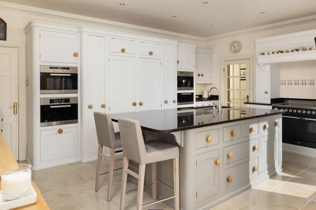Fitted with bespoke kitchens the property has both a modern and traditional appearance.