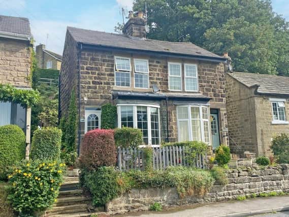 The attractive stone cottage is for sale at £297,500.