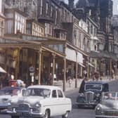 A scene from Harrogate - A Guide to Britain's Floral Resort 1959. (Courtesy of Yorkshire Film Archive)