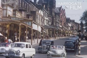A scene from Harrogate - A Guide to Britain's Floral Resort 1959. (Courtesy of Yorkshire Film Archive)