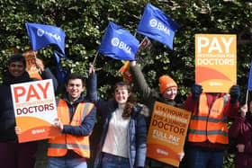 The junior doctor strike last week led to almost 500 appointments cancelled at Harrogate District Hospital