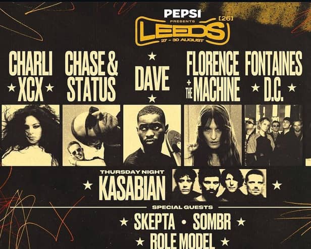 Taking place from Thursday, August 27 to Sunday, August 30, this year's Leeds Festival has more stages and more acts than ever. (Picture contributed)
