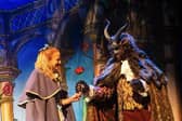 Harrogate Theatre panto stars - Anna Campkin in the role of Belle and Colin Kiyani as the heroic the Beast/Prince. (Picture contributed)