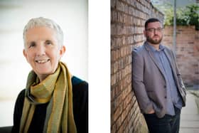 Authors Ann Cleeves and Luca Veste