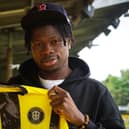 Sam Folarin has signed a new one-year contract at Harrogate Town. Picture: Harrogate Town AFC